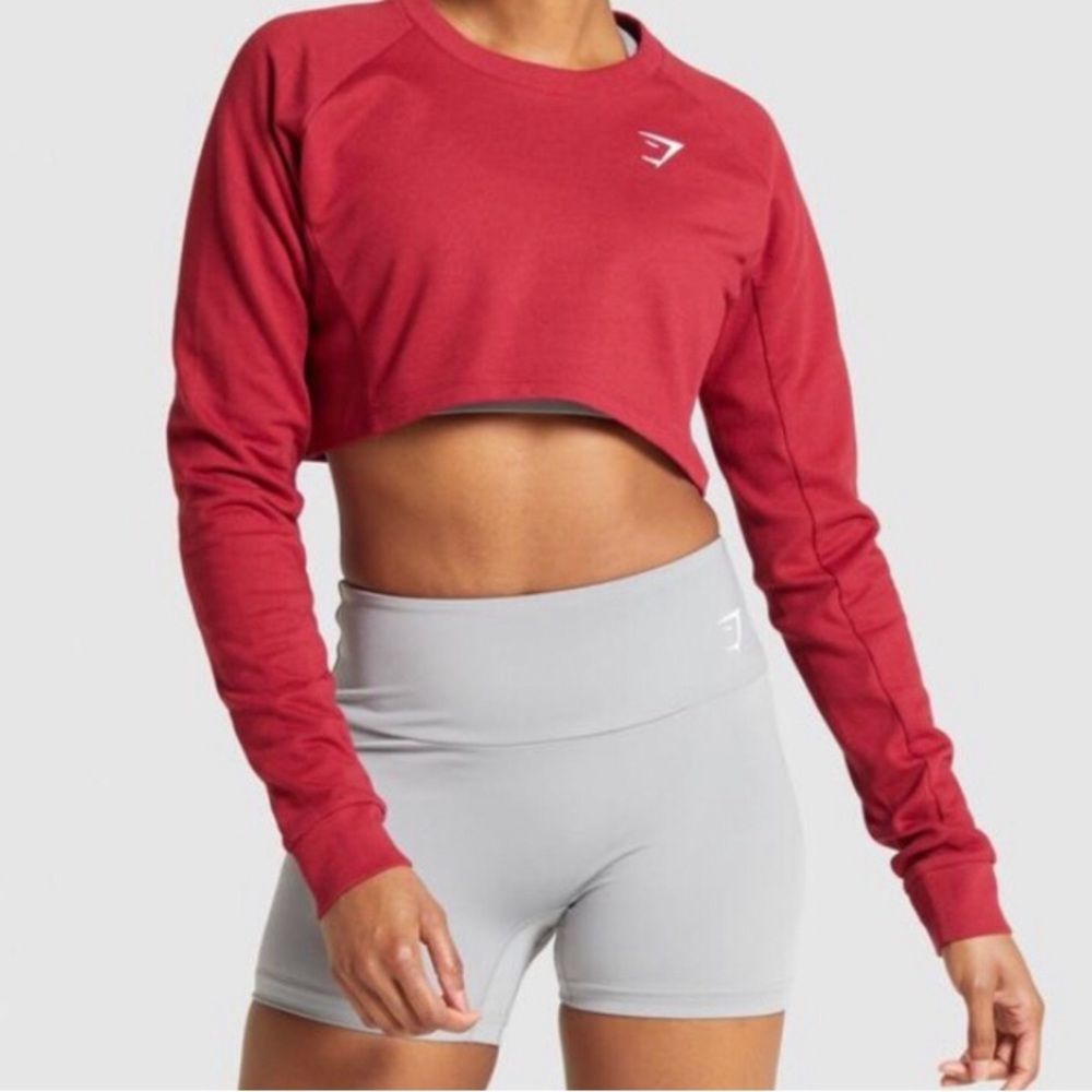 GYMSHARK CROPPED LONG SLEEVE